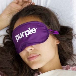 2 x Purple Sleeping Eye Mask